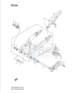 DR125SML 0 drawing REAR SWINGING ARM