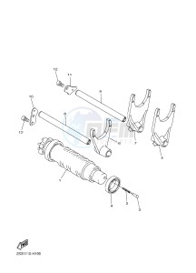 VMX17 VMAX17 1700 (2CEN) drawing SHIFT CAM & FORK