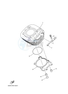 AG200FE (53CD 53CE) drawing CYLINDER