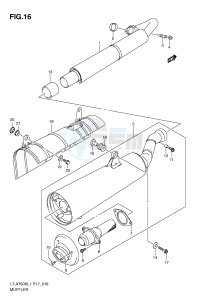 LT-A750X (P17) drawing MUFFLER