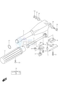 DF 4 drawing Tiller Handle