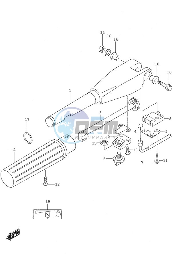 Tiller Handle