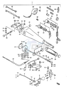 DT 65 drawing Handle (1996 to 1997)