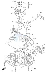 DF 250 drawing Engine Holder SS Model