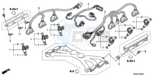 GL18009 Australia - (U / AB NAV) drawing INJECTOR