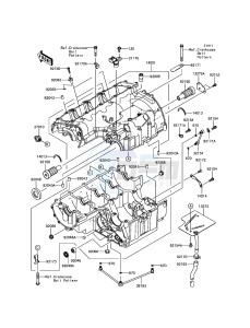 Z800 ABS ZR800FGF UF (UK FA) XX (EU ME A(FRICA) drawing Crankcase