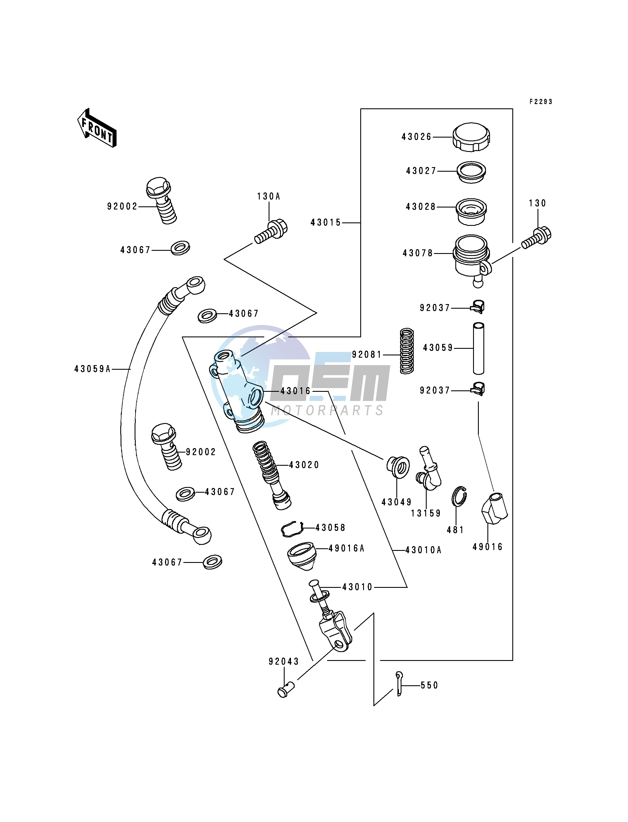 REAR MASTER CYLINDER