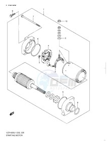 VZR 1800 Z drawing STARTING MOTOR