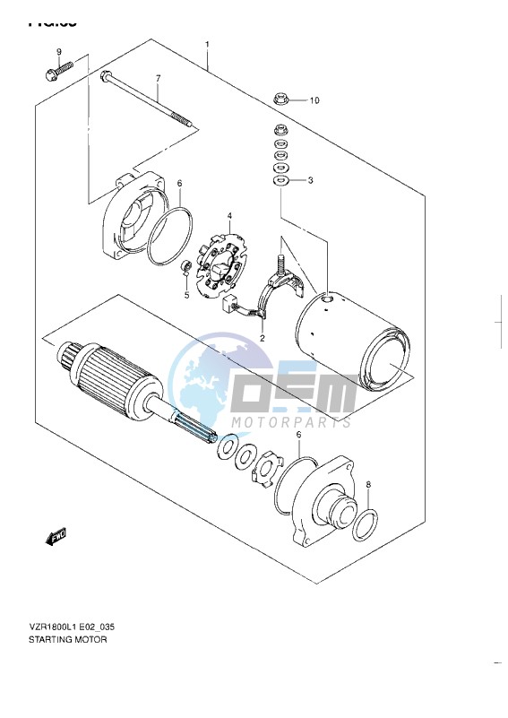 STARTING MOTOR