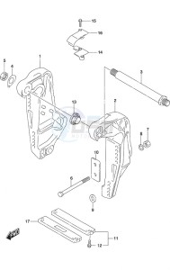 DF 200AP drawing Clamp Bracket