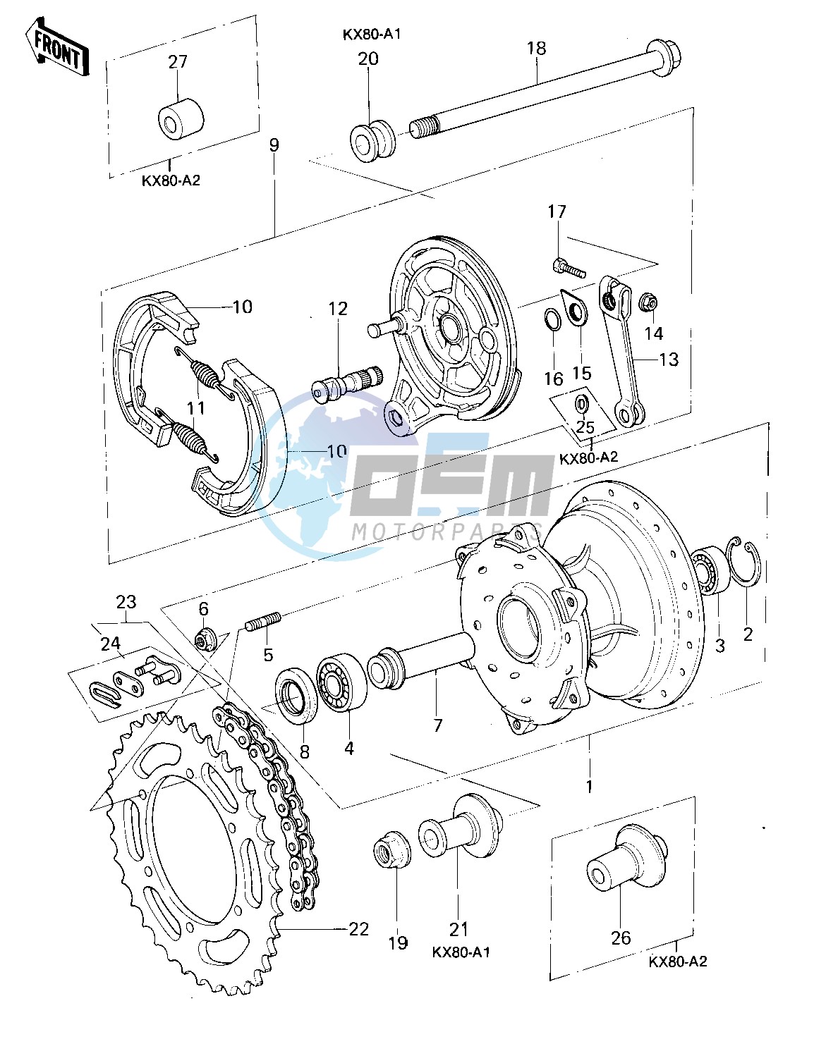 REAR HUB_BRAKE_CHAIN