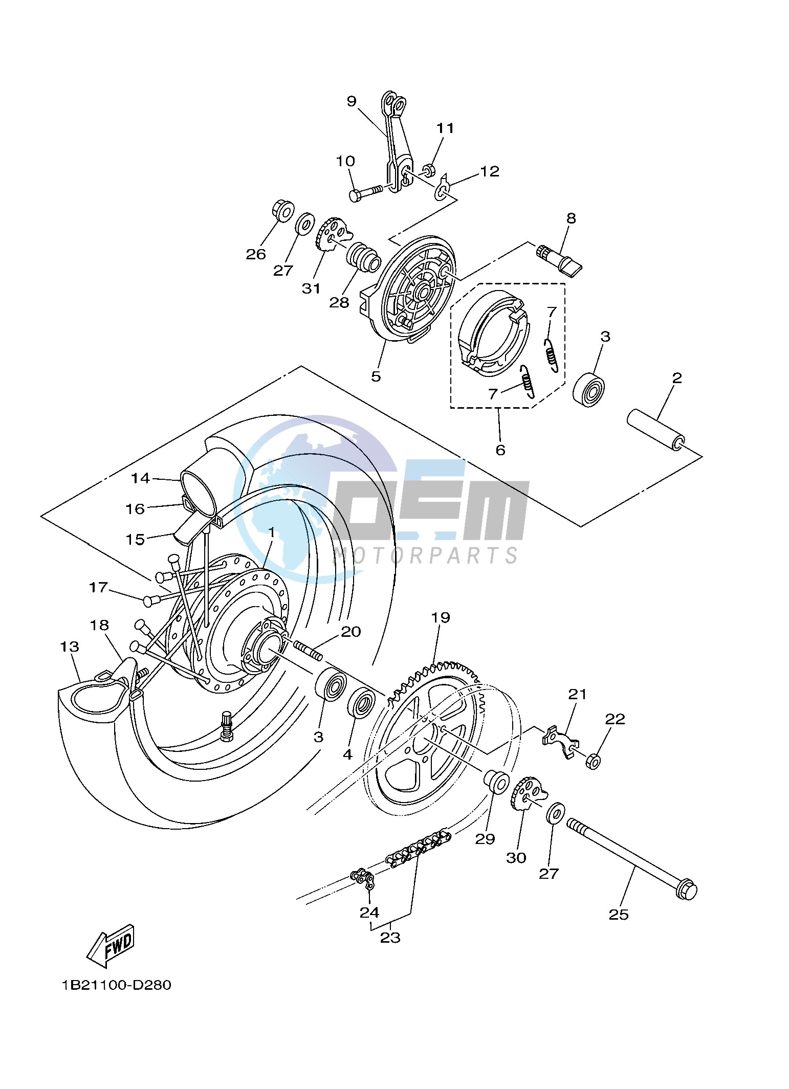 REAR WHEEL