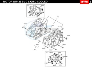 MARATHON-125-PRO-BLUE drawing CRANKCASE