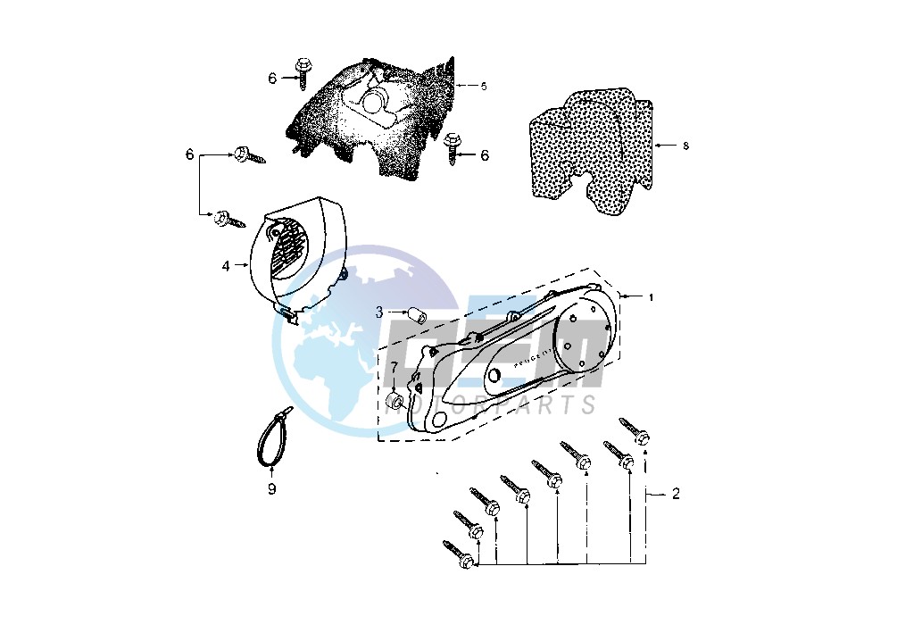 CRANKCASE COVER