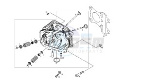 ATLANTIS - 50 CC Euro 2 4T drawing VALVE