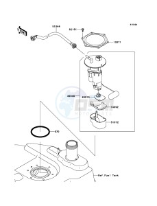 KVF750_4X4_EPS KVF750GDF EU drawing Fuel Pump