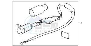 NT650V drawing 12V SOCKET KIT