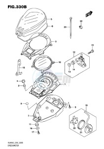 VL800 INTRUDER EU drawing SPEEDOMETER