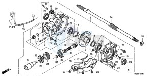 SH125DH UK - (E) drawing RADIATOR