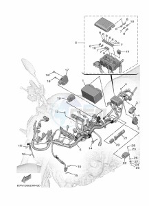 MT-09 MTN890 (B7N7) drawing ELECTRICAL 1