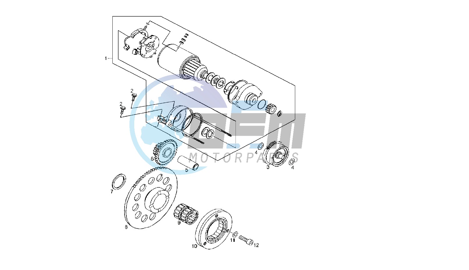 STARTING MOTOR