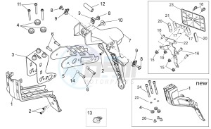 Dorsoduro 750 - ABS (EMEA, APAC, NAFTA) (AUS, CND, EU, J, USA) drawing Rear body III