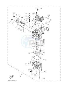 T110C (40BB) drawing CARBURETOR