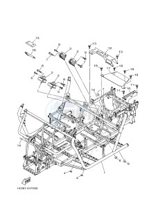 YXM700E YXM700PF VIKING (1XPH) drawing FRAME