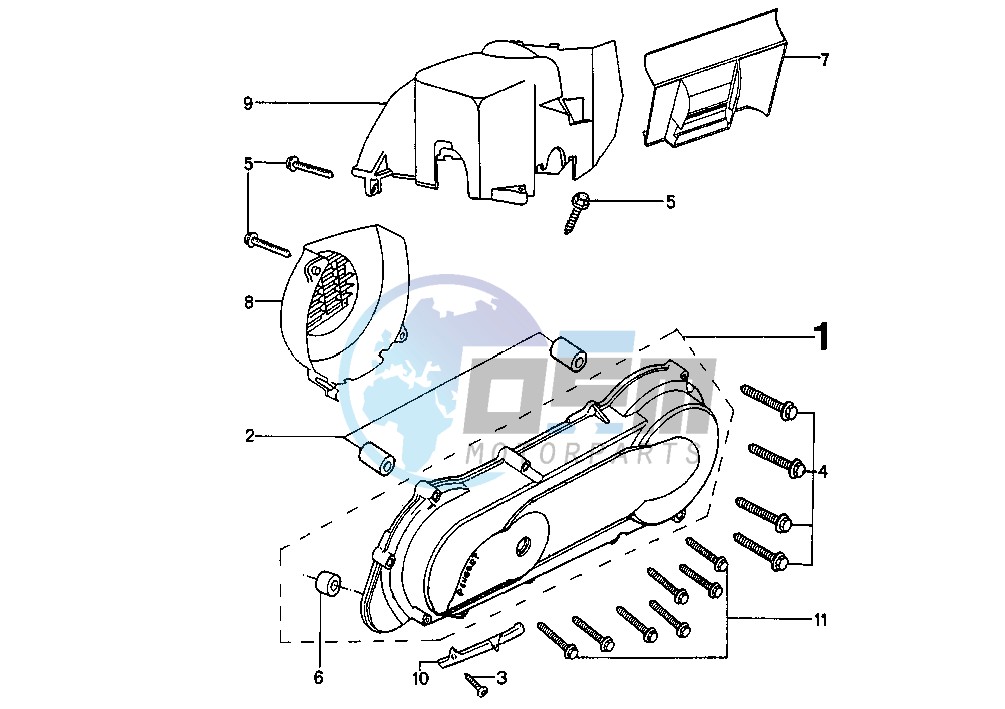 CRANKCASE COVER