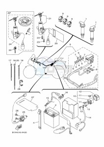 YZF250-A (B1X5) drawing ELECTRICAL 1