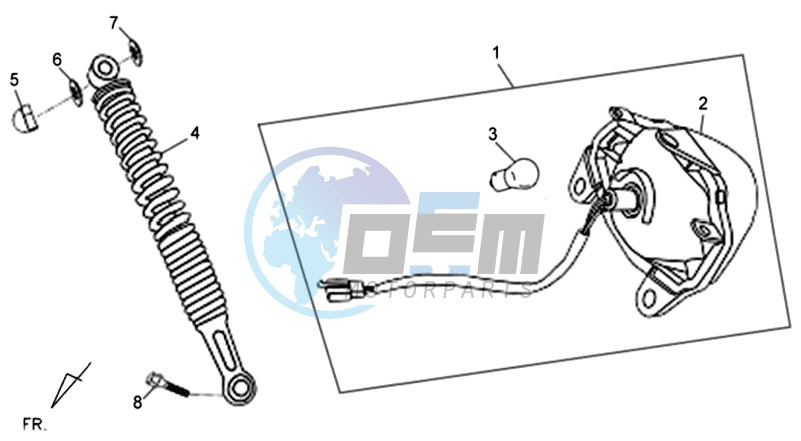 TAIL LIGHT - REAR SUSPENSION