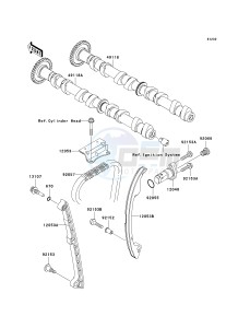 JT 1500 B [ULTRA 250X] (B7F-B8F) B7F drawing CAMSHAFT-- S- -_TENSIONER