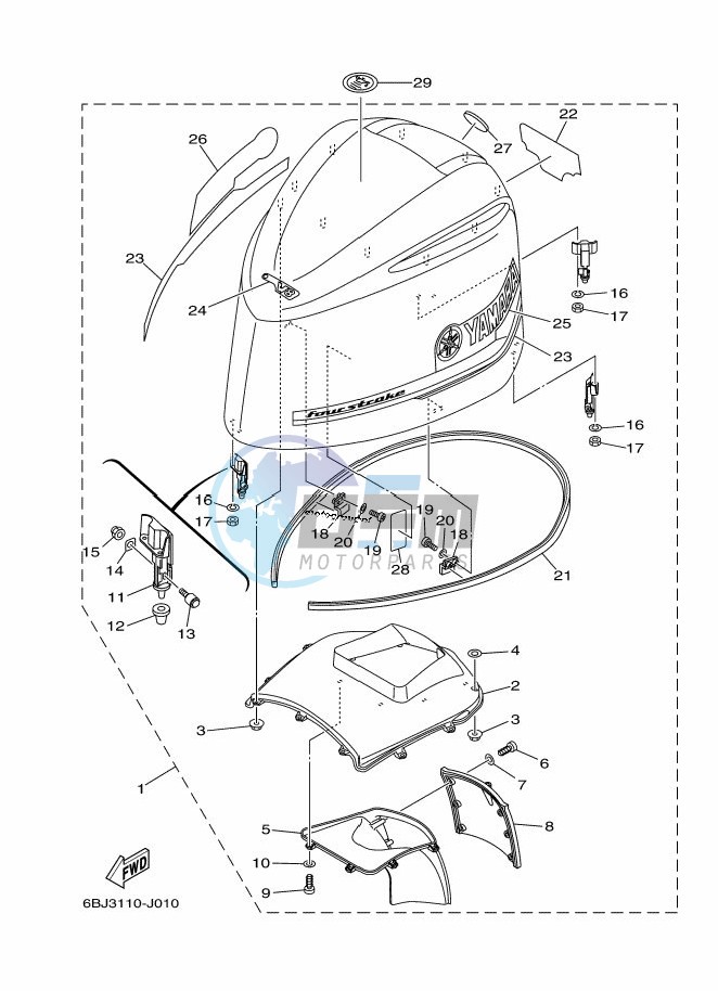 FAIRING-UPPER