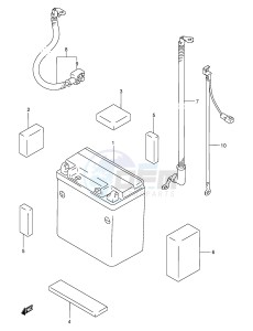 LT-A500F (E24) drawing BATTERY