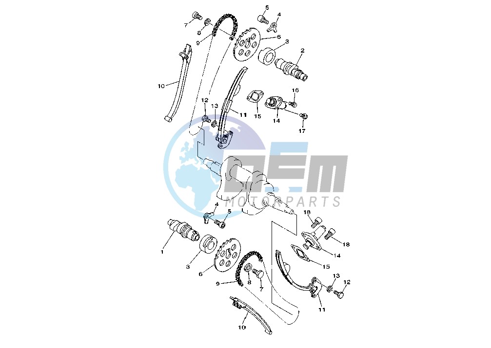 CAMSHAFT -CHAIN