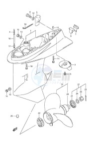 DF 140 drawing Gear Case (C/R)