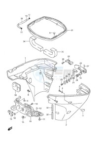 DF 25 V-Twin drawing Side Cover