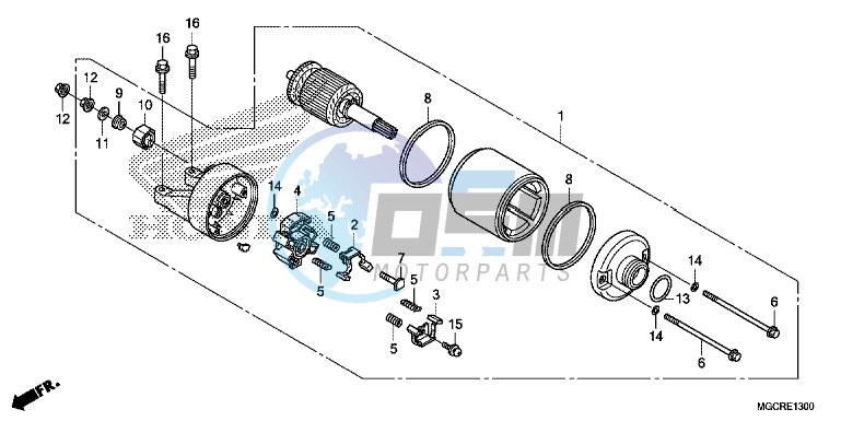 STARTING MOTOR