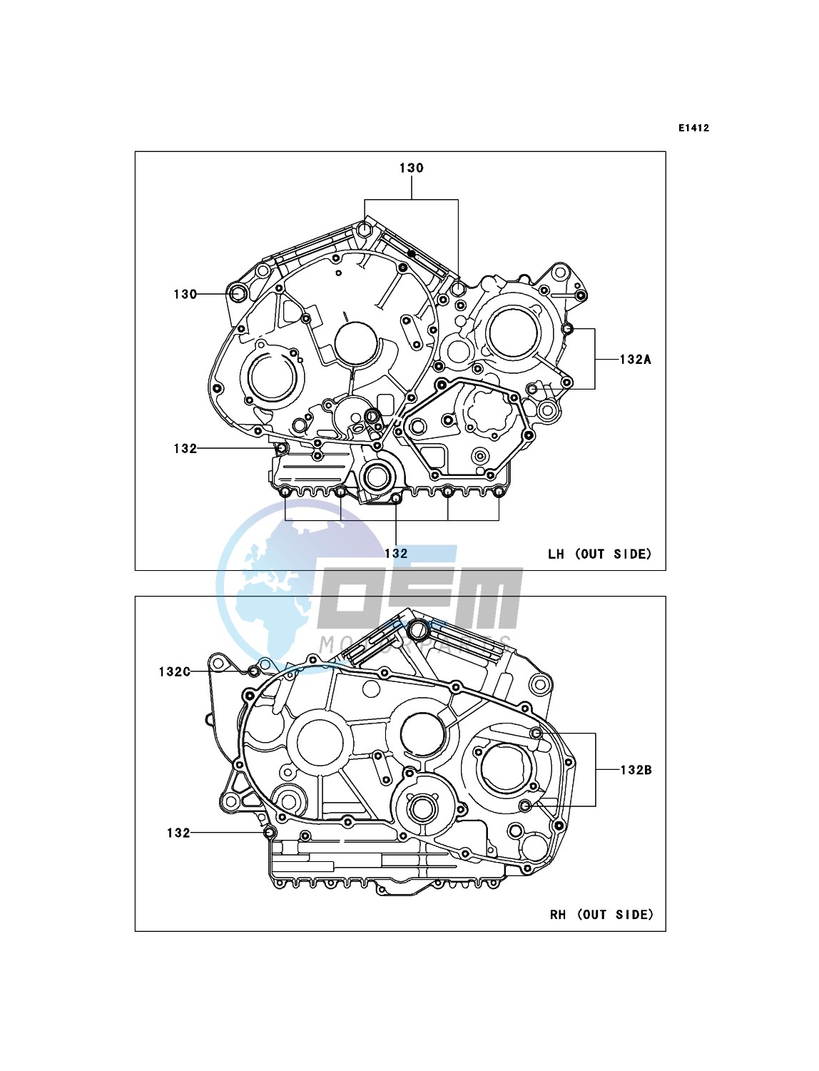 Crankcase Bolt Pattern