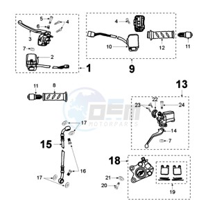 VIVA 2 SP drawing BRAKE SYSTEM