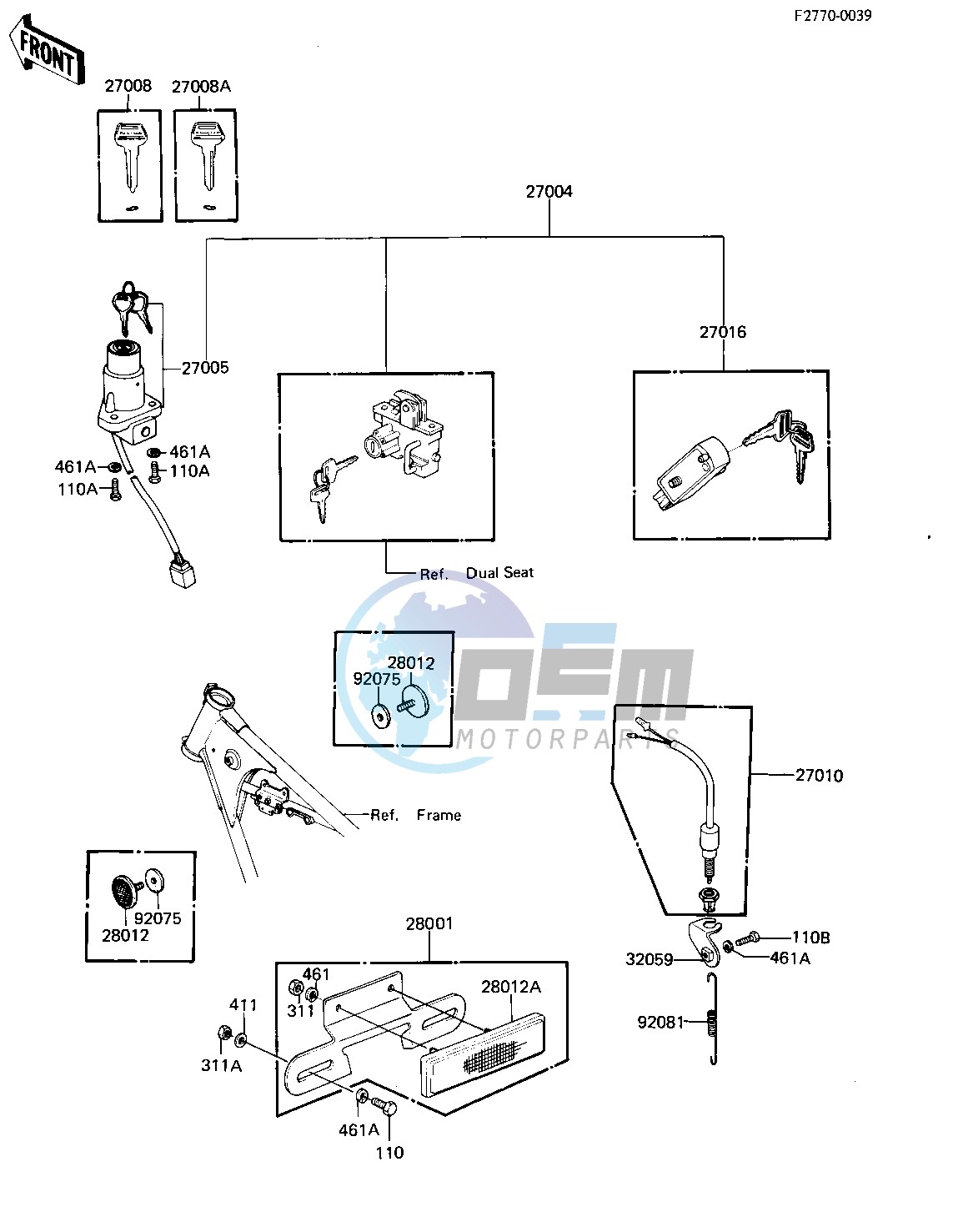 IGNITION SWITCH_LOCKS_REFLECTORS