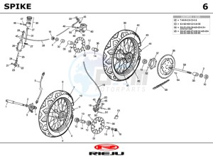 SPIKE-50-GREY drawing WHEEL - BRAKES