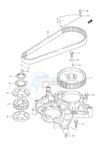 DF 9.9 drawing Timing Belt