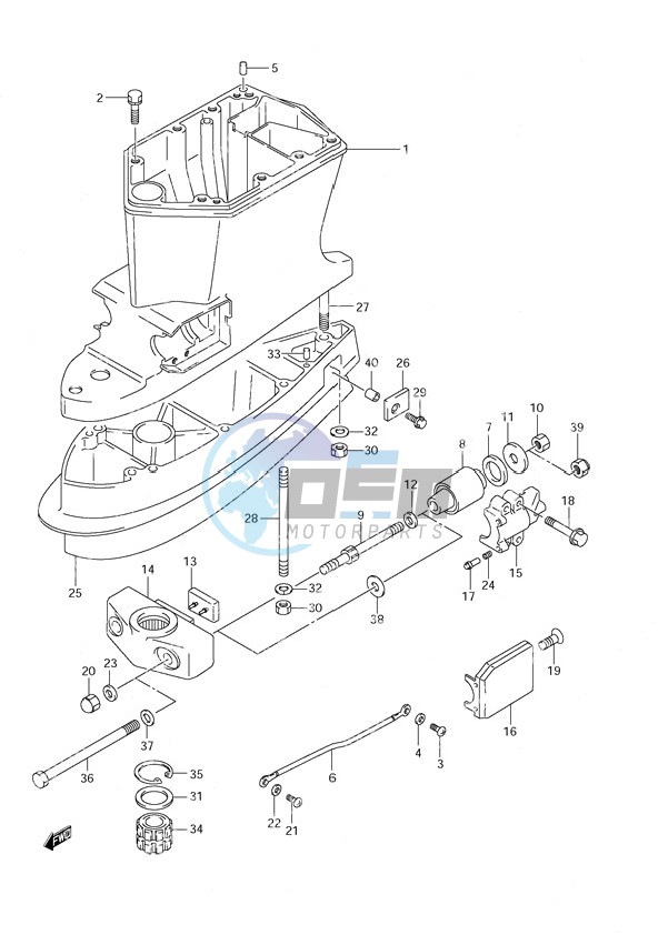 Driveshaft Housing