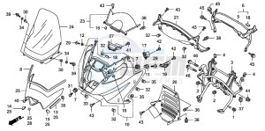 FJS400D SILVER WING drawing FRONT COVER