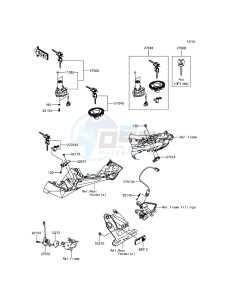 Z250SL BR250EGF XX (EU ME A(FRICA) drawing Ignition Switch