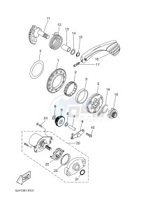 CW50 BOOSTER (5WWN 5WWN) drawing STARTER