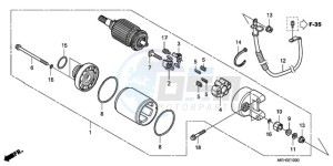 NSA700A9 E / MKH MME drawing STARTER MOTOR