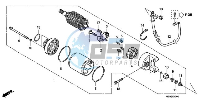 STARTER MOTOR