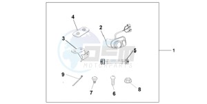 GL1800A Korea - (KO) drawing PASSENGER CONTROL